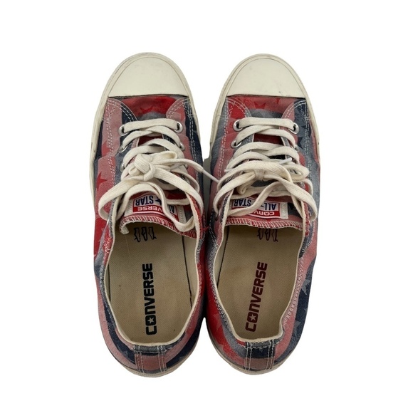 Converse All Star Chuck Taylor Stripes Stars Casino Navy Size 8.5 Women's - Picture 6 of 8